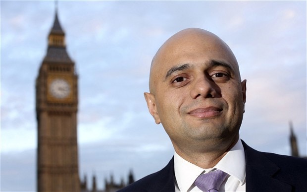 Sajid Javid, Secretary of State for Communities and Local Goverment